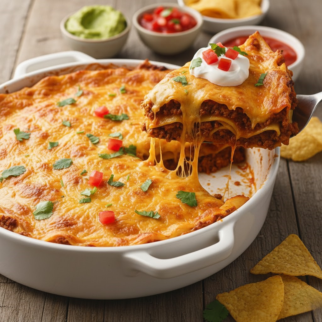 Taco Lasagna Recipe With Noodles